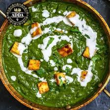 Adda Indian Cuisine signature dishes Chicken Tikka MasalaSaag PaneerGarlic Naan